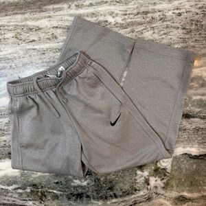 Nike Kids Light Gray Joggers Sweatpants Size Boys Small